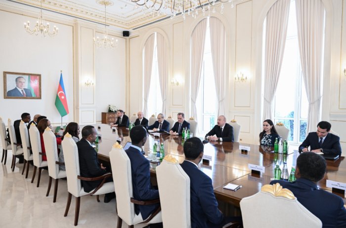  President Ilham Aliyev holds expanded meeting with Ethiopian PM 