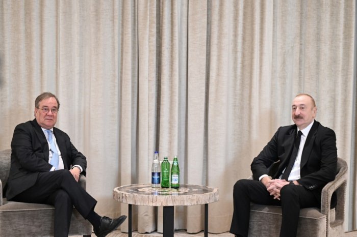 President Ilham Aliyev met with Chairman of Bundestag