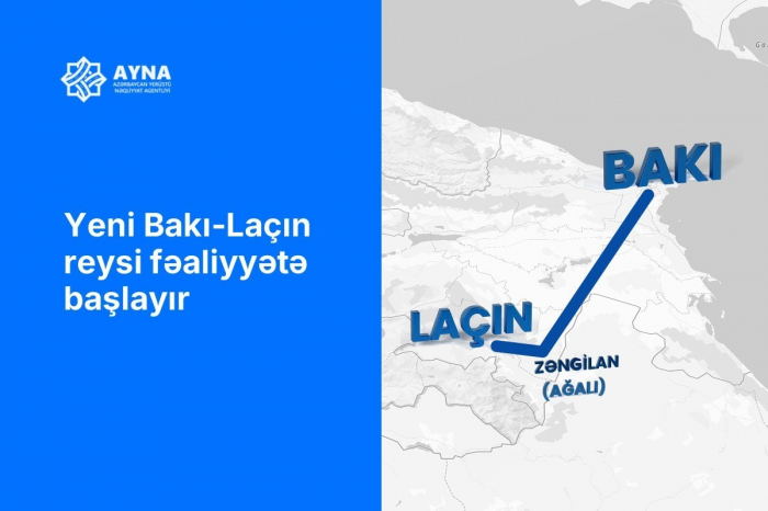 Yeni Bakı-Laçın avtobus reysi fəaliyyətə başlayır