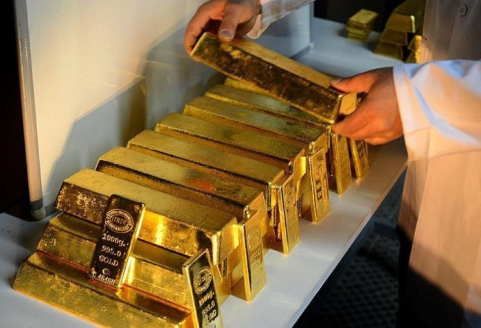 El oro sube hasta 99 d&oacute;lares en el mercado mundial