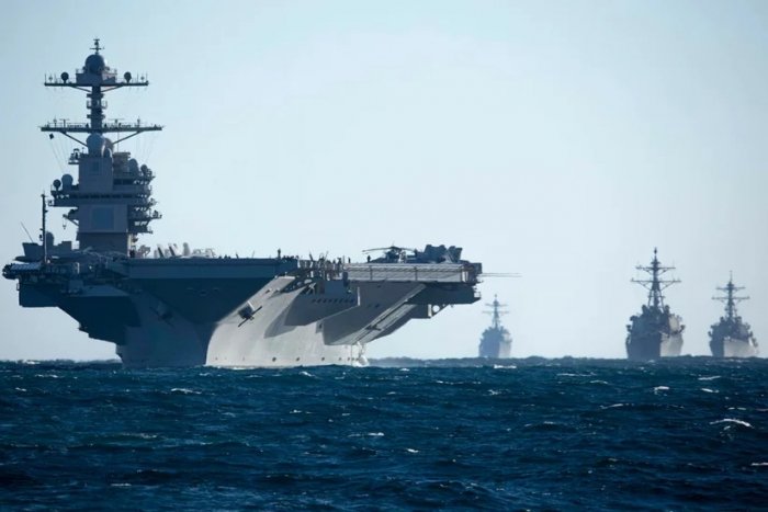   USS Gerald R. Ford ist in den Verantwortungsbereich des US European Command eingefahren  