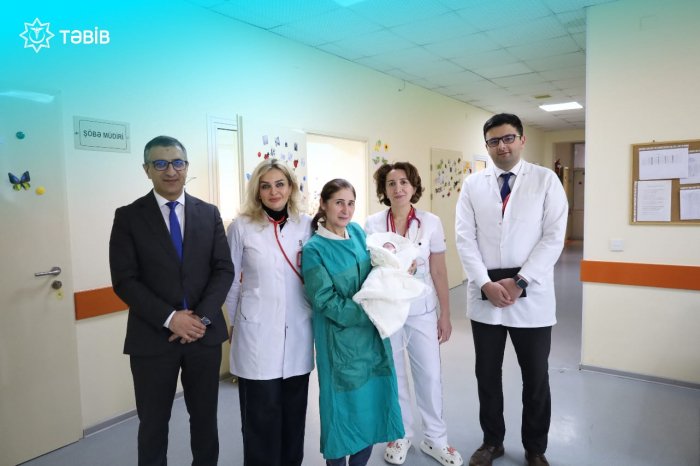 Bakıda 540 qram çəkidə dünyaya gələn körpə xilas edilib  I VİDEO-FOTO