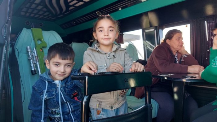  30 familias fueron trasladadas a los asentamientos de Hadrut y Girmizi Bazar 