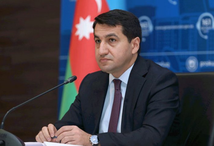  Asistente del Presidente: "No se prev&eacute; la participaci&oacute;n de Azerbaiy&aacute;n en el proyecto financiero de 7.000 millones de d&oacute;lares destinado a Gaza" 