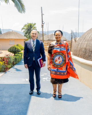  Se celebraron reuniones de alto nivel en el marco de la cooperaci&oacute;n bilateral entre Azerbaiy&aacute;n y Esuatini 