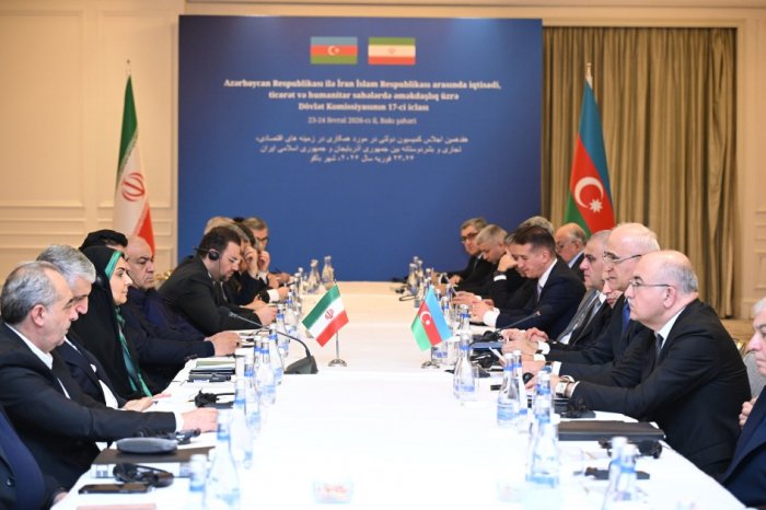  Se celebra en Bak&uacute; la 17&ordf; sesi&oacute;n de la Comisi&oacute;n Estatal Azerbaiy&aacute;n&ndash;Ir&aacute;n para la cooperaci&oacute;n econ&oacute;mica, comercial y humanitaria 