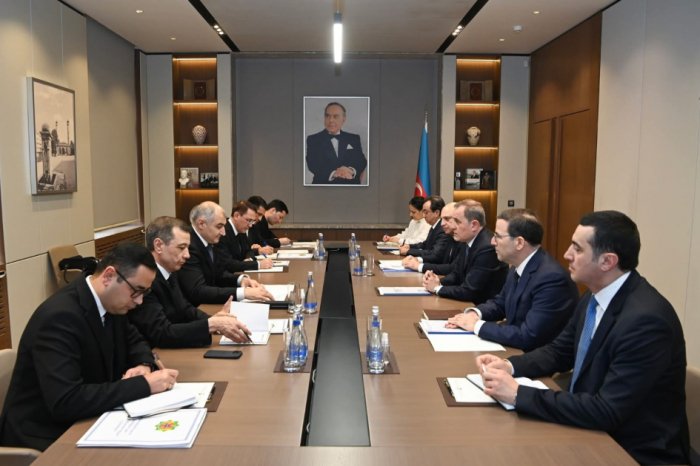  Se discuten cuestiones de cooperaci&oacute;n entre Azerbaiy&aacute;n y Turkmenist&aacute;n 