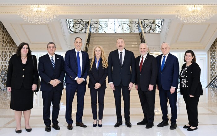    Prezident daha bir qəbul keçirib   