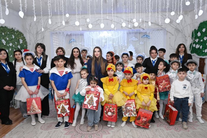   Leyla Aliyeva and Alena Aliyeva visit orphanage in Ganja  
