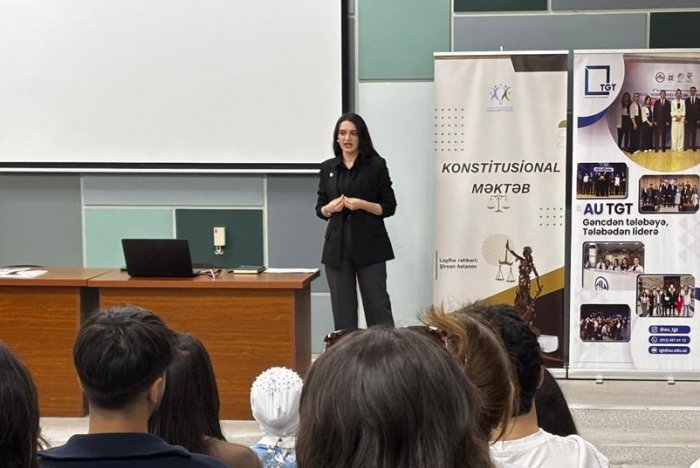Gənclərə Konstitusiya dərsi keçilib