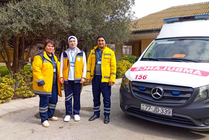Qobu və Saray qəsəbələrində yeni təcili tibbi yardım stansiyaları istifadəyə verilib  | FOTOLAR 