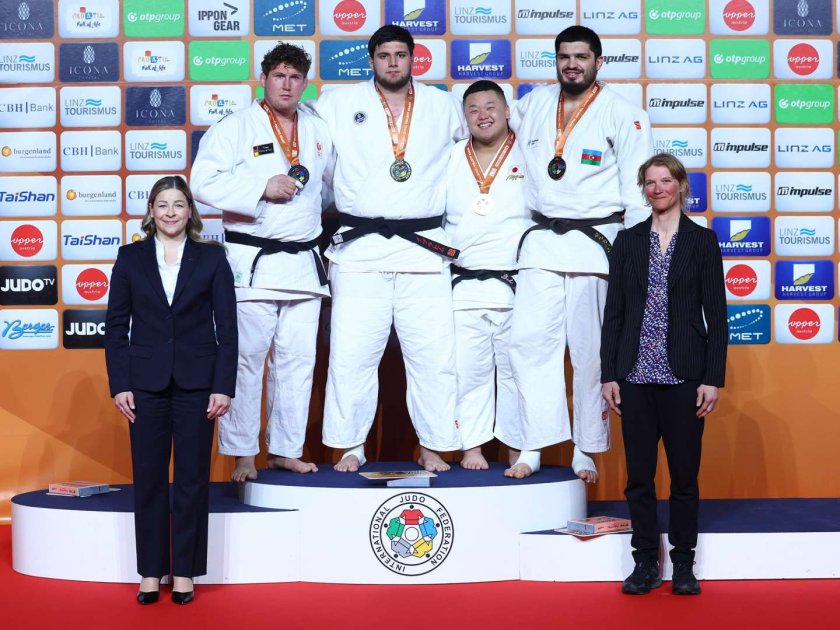   Aserbaidschanische Judoka gewinnen vier Medaillen beim Grand Prix Linz 2026  