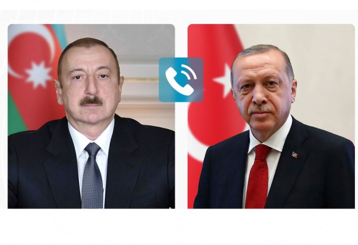   İlham Əliyev Ərdoğana zəng edib  