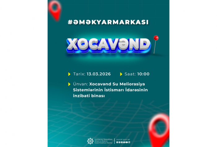 Xocavənddə işləmək istəyənlər üçün    məlumat    