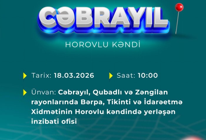 Horovlu kəndində növbəti əmək yarmarkası təşkil olunacaq