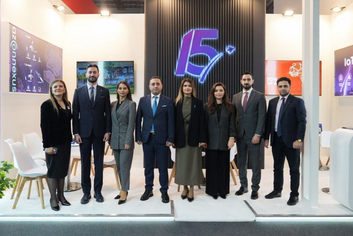 Azərkosmos ilk dəfə “MWC 2026” sərgisində təmsil olunur