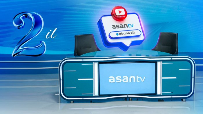 ASAN TV 2 yaşını qeyd edir