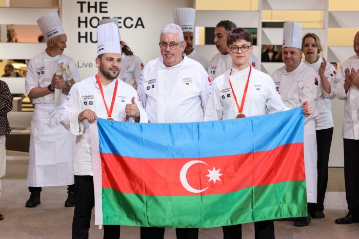 Milli qastronomiya komandası bürünc medal qazandı  I FOTOLAR 
