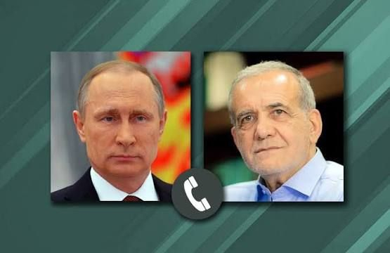 Putinlə Pezeşkiyan regiondakı vəziyyəti müzakirə ediblər