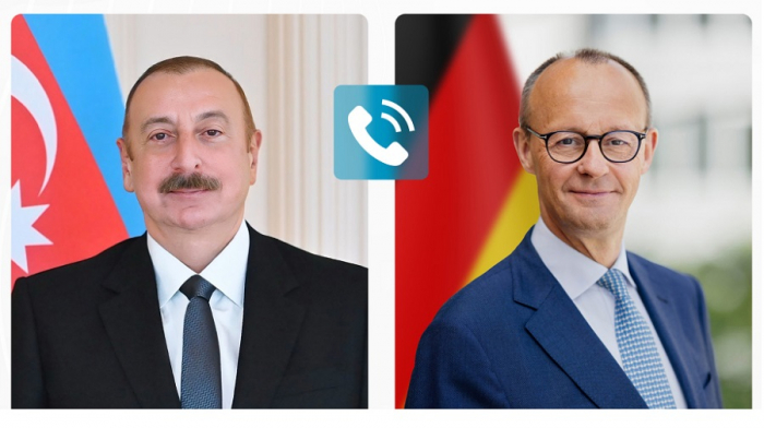 Əliyev Merts ilə danışıb