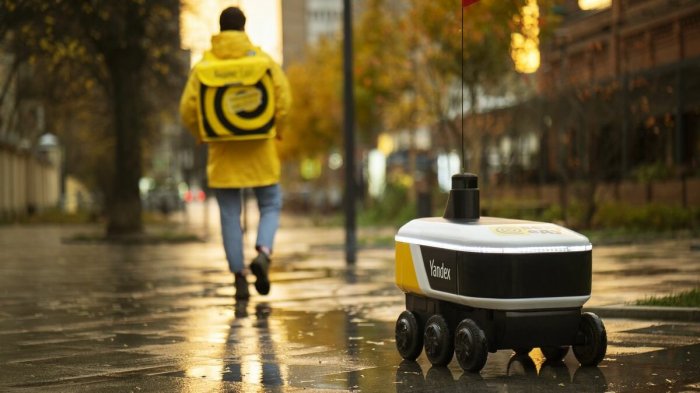 Kuryerləri robotlar əvəz edə bilər  

