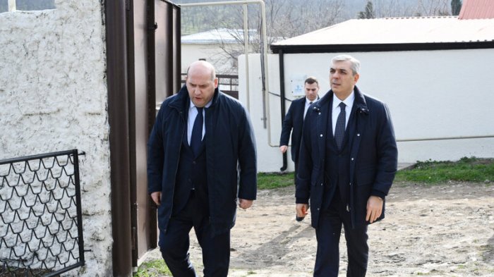 Əlaqələndirmə Qərargahının üzvləri Xocavənddə təmir-bərpa işləri ilə tanış olublar   | FOTOLAR 