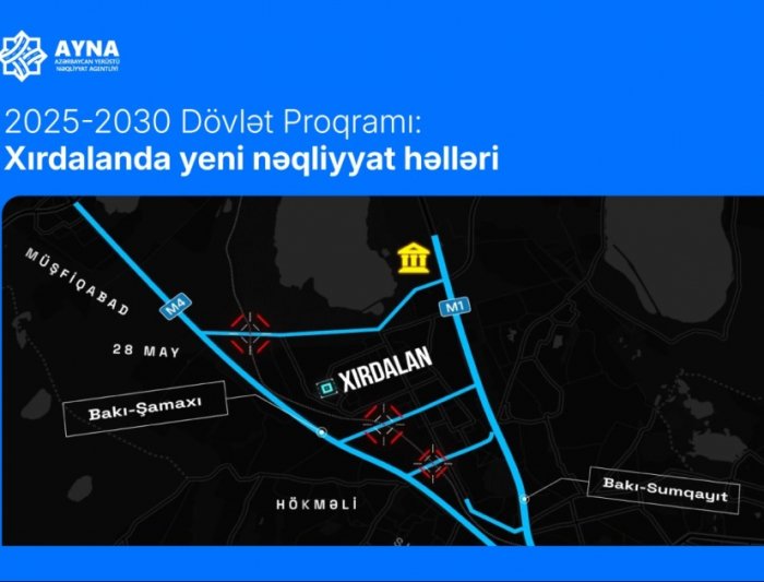    Xırdalana yeni yollar salınacaq   