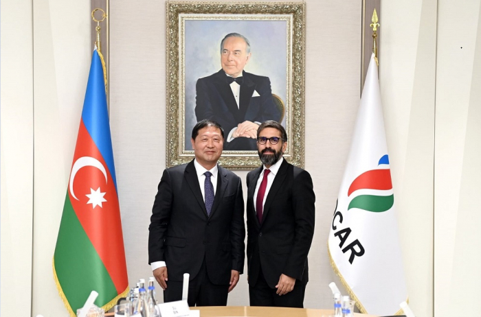 SOCAR və Çin şirkəti əməkdaşlığın genişləndirilməsini müzakirə ediblər