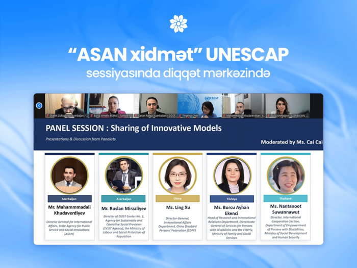“ASAN xidmət” UNESCAP sessiyasında diqqət mərkəzində