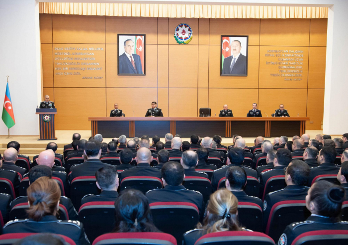 Employees of Azerbaijan security agencies mark their professional holiday - PHOTOS