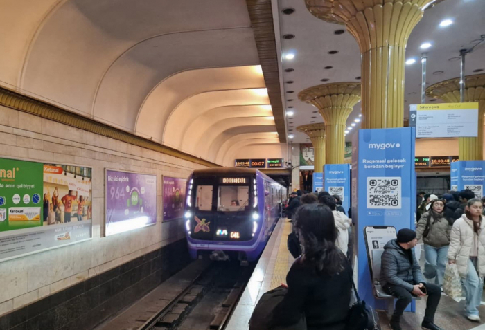 Metroda hərəkət tam bərpa olunub