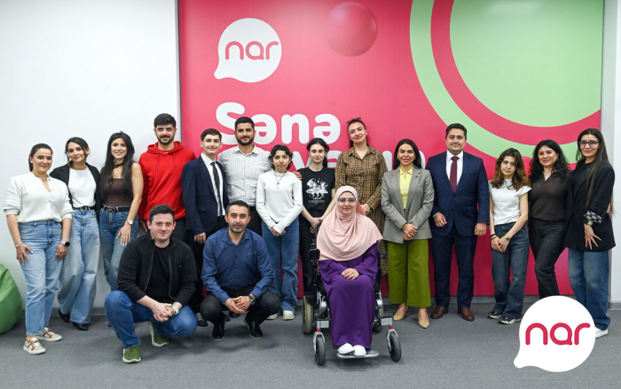 “Nar” inklüziv təşəbbüsə qoşulub  | FOTOLAR 