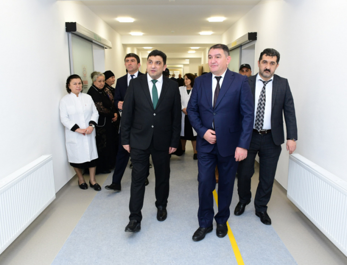 Ağstafa xəstəxanasında Təcili tibbi yardım şöbəsi əsaslı təmir edilib