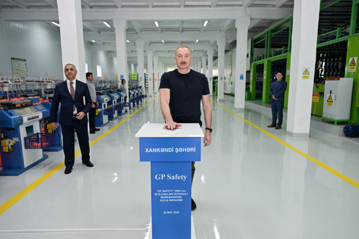 Xankəndidə istehsal müəssisəsinin açılışı olub    | FOTOLAR    