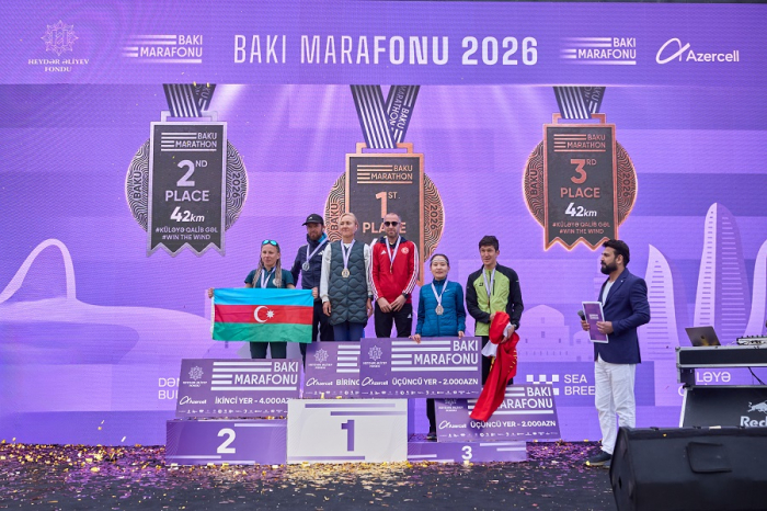 Azercell-in eksklüziv tərəfdaşlığı ilə “Bakı Marafonu 2026” uğurla baş tutdu