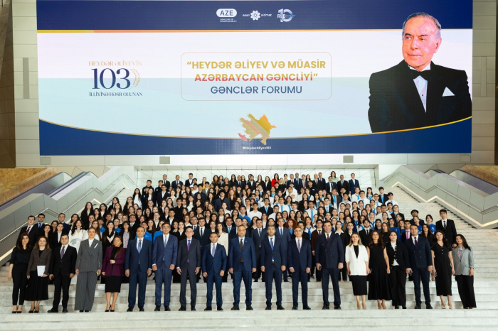 “Heydər Əliyev və müasir Azərbaycan gəncliyi” forumu keçirilib  l FOTOLAR 
