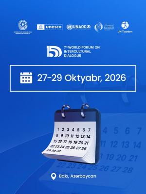 Bakıda VII Ümumdünya Mədəniyyətlərarası Dialoq Forumu keçiriləcək 