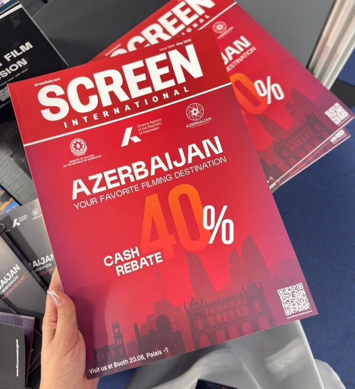 Azərbaycan “Screen İnternational”ın üz qabığında