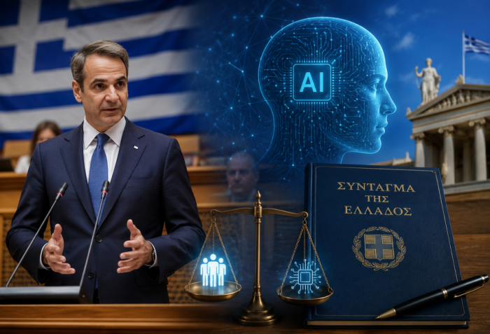 Yunanıstan Süni İntellekti Konstitusiyaya salacaq