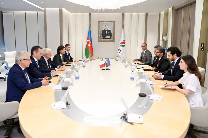 SOCAR və İtaliya arasında strateji enerji tərəfdaşlığı genişlənir │FOTOLAR  