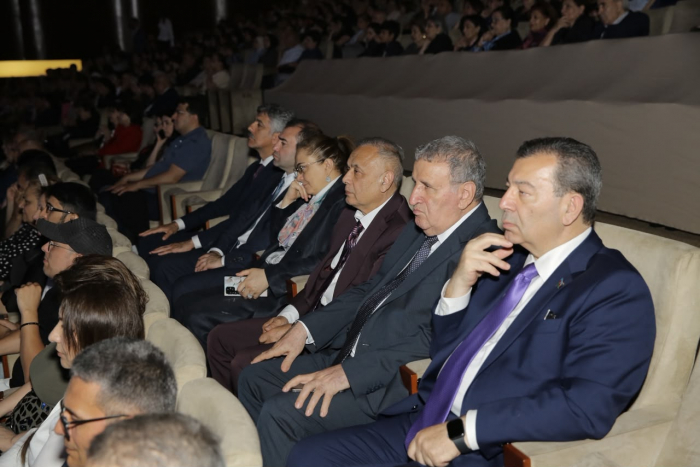 Səməd Vurğunun 120 illik yubileyinə həsr olunan ədəbi-bədii gecə keçirilib │ FOTOLAR 