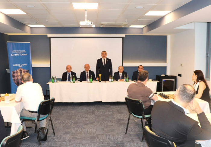 Azərbaycanda ilk dəfə “Hüquq Liqası 2026” şahmat turniri keçirilib