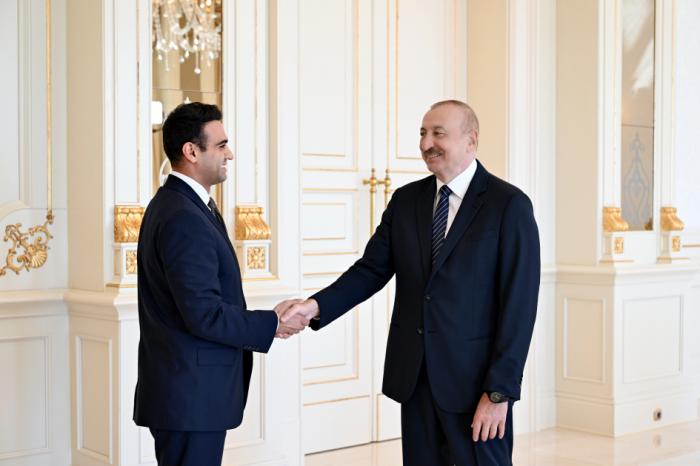    İlham Əliyev konqresmenlə görüşüb   