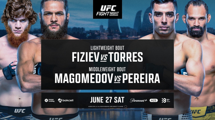 UFC Bakı turniri başa çatıb