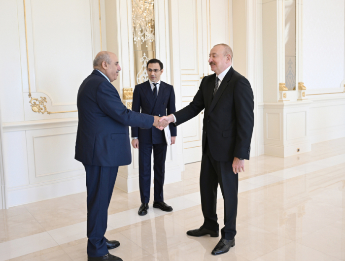   İlham Əliyev İordaniya nümayəndələrilə görüşüb   