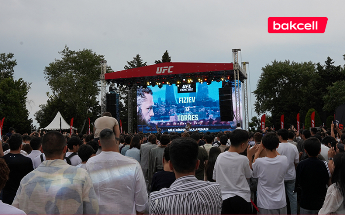 Bakcell ilə Bakıda unudulmaz UFC həyəcanı yaşandı│FOTOLAR