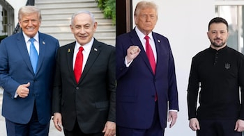 Tramp Ağ Evdə Zelenski və Netanyahunu qəbul edəcək