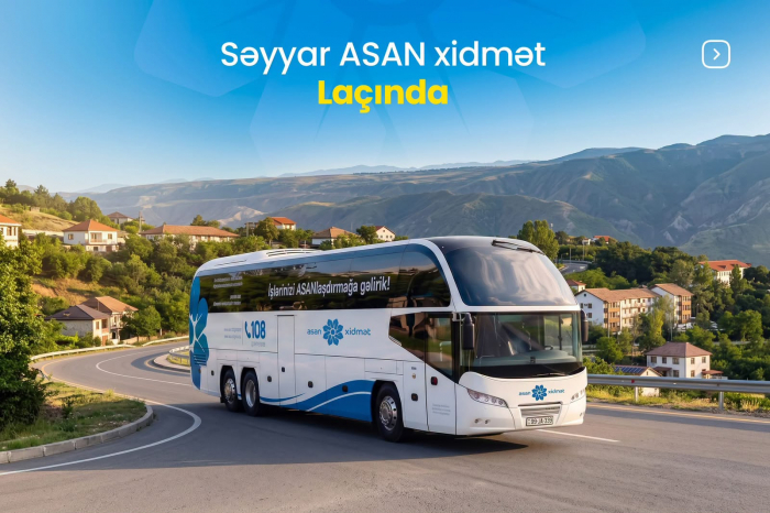 Səyyar ASAN xidmət Laçında  I FOTOLAR  