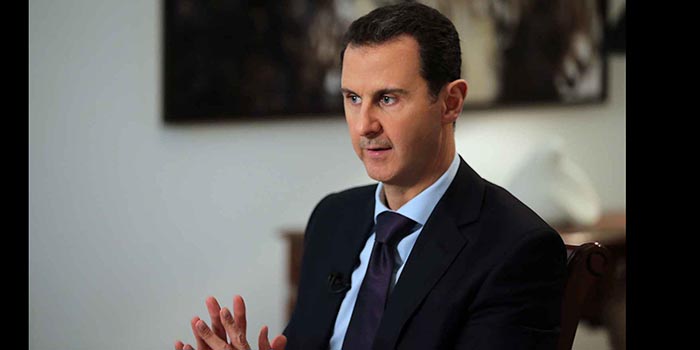 Bachar Al-Assad : À la fin de la guerre, on pourra envisager les élections