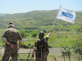 OSCE conducts monitoring on Armenia-Azerbaijan border